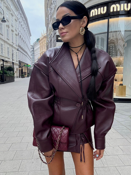 Ramoneska premium Queen 3 LaMilla bordowa