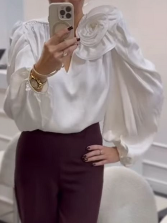 Koszula premium Luiza Belluci ecru