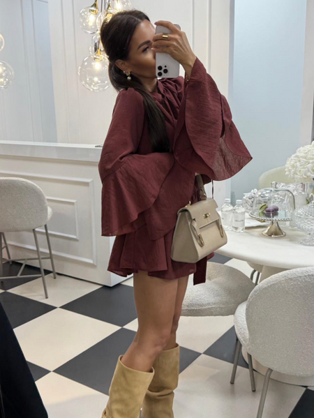 Sukienka Bali ceglana