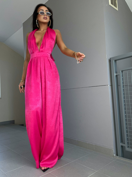 Kombinezon Larsa różowy