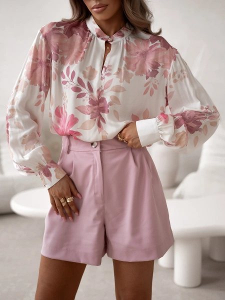 Koszula Karmen kwiaty