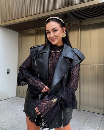 Kamizelka premium Queen LaMilla czarna