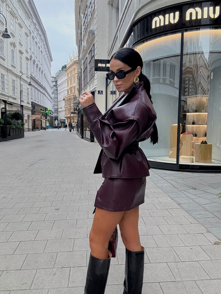 Ramoneska premium Queen 3 LaMilla bordowa