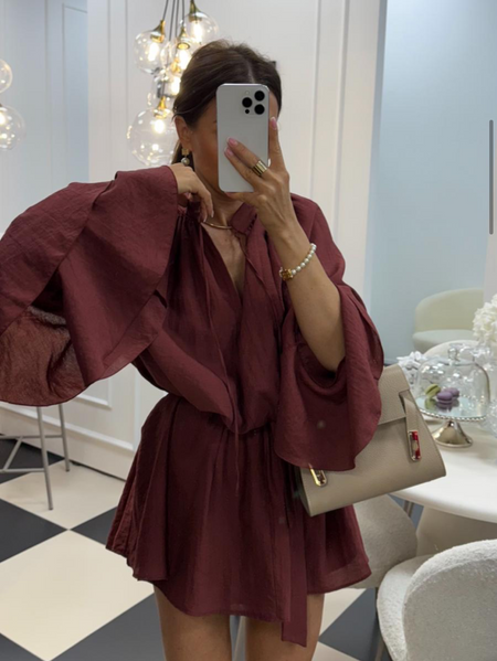 Sukienka Bali ceglana