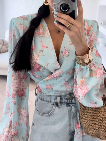 Koszula miętowa Roma