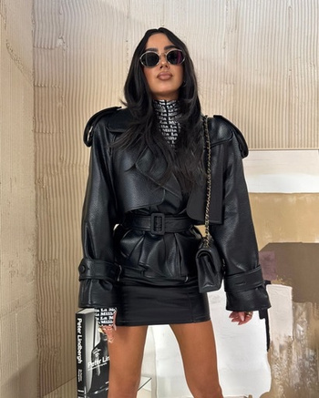 Ramoneska trencz premium LaMilla czarny