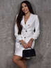 Sukienka żakietowa Natalie biała