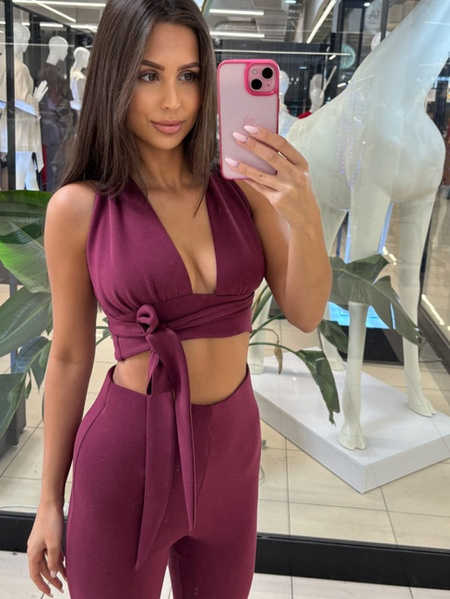 Komplet Valeria bordo