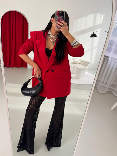 Spodnie Koronka dzwony LaMilla czarne