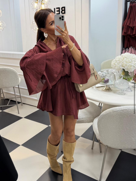 Sukienka Bali ceglana