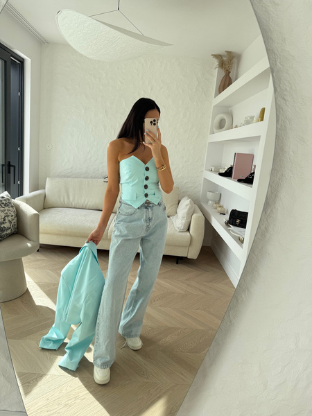 Gorset Mindy LaMilla miętowy