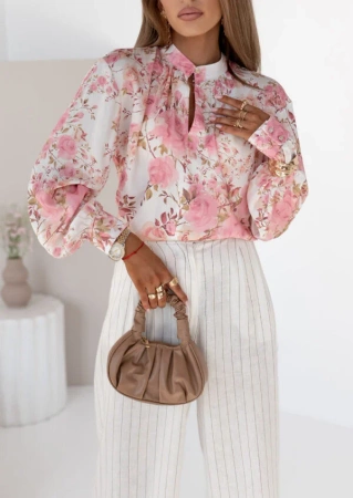 Koszula Karmen róże