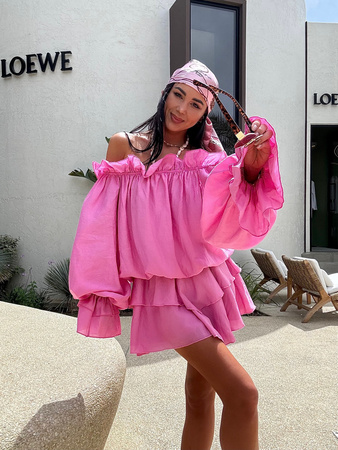 Spódnicospodenki Hiszpanki LaMilla różowe