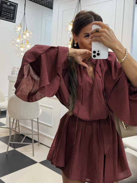 Sukienka Bali ceglana