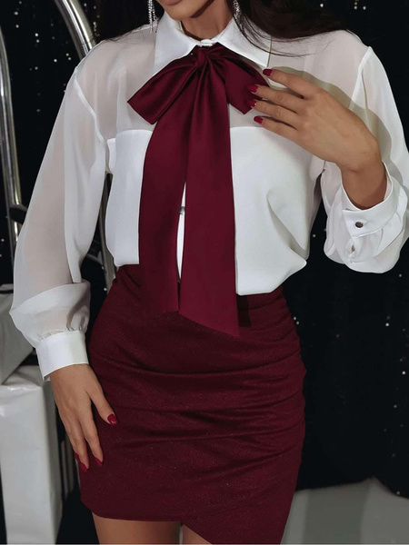 Spódnica Lavia bordowa