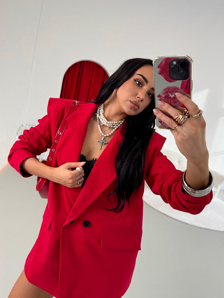 Marynarka Wigilia LaMilla czerwona