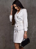 Sukienka żakietowa Natalie biała