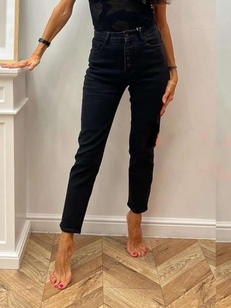 Jeansy Malaga czarne