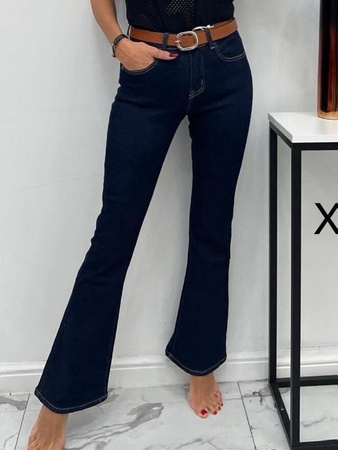 Jeansy Suzan granatowe