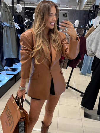 Marynarka premium Nala karmelowa