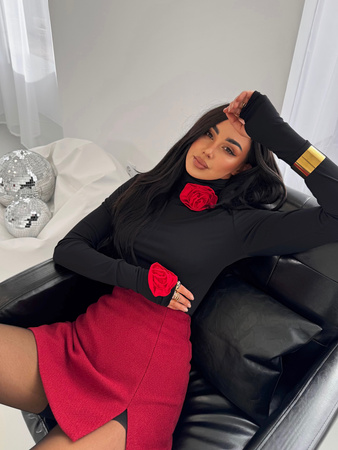 Spódnicospodenki premium z wełną LaMilla czerwone