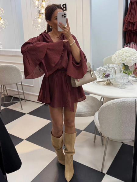 Sukienka Bali ceglana