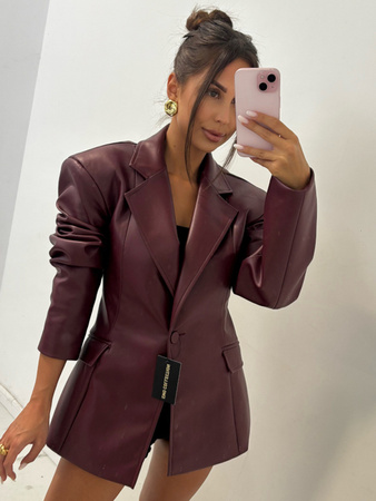 Marynarka premium Nala bordowa